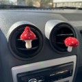 Amanita mushrooms air vent clip