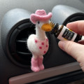 Cowgirl goose air vent clip