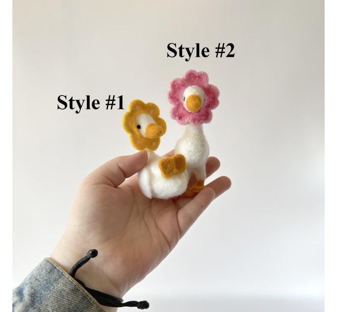 Flower goose air vent clip