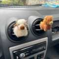 Scottish highland cow air vent clip