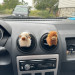 Scottish highland cow air vent clip