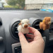Scottish highland cow air vent clip