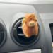 Scottish highland cow air vent clip