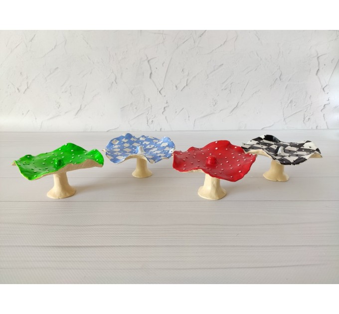 Amanita mushroom incense or jewelry holder