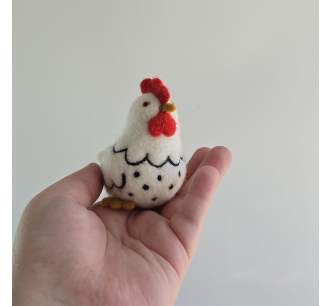 Chicken with ornaments air vent clip