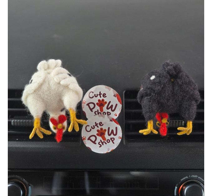 Gag Chickens Air Vent Clips 