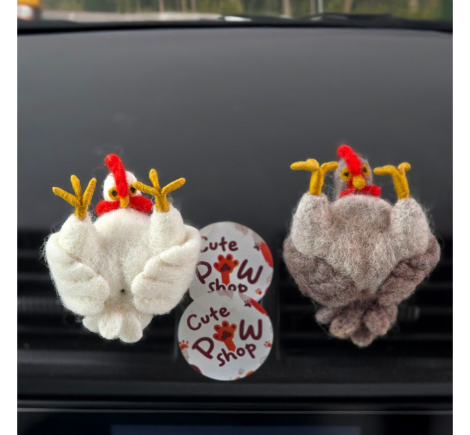 Gag Chickens Air Vent Clips 
