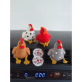 Chickens with legs air vent clip