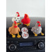 Chickens with legs air vent clip