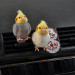 Cockatiel parrots Air Vent Clip