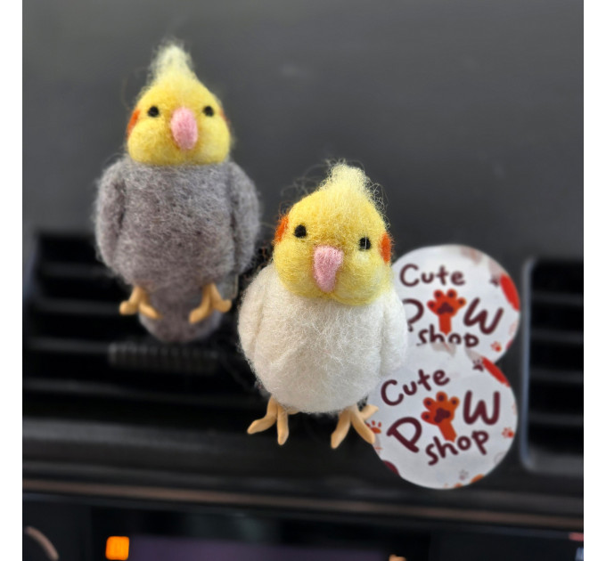 Cockatiel parrots Air Vent Clip