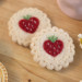 Cookie with strawberry air vent clip