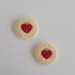 Cookie with strawberry air vent clip