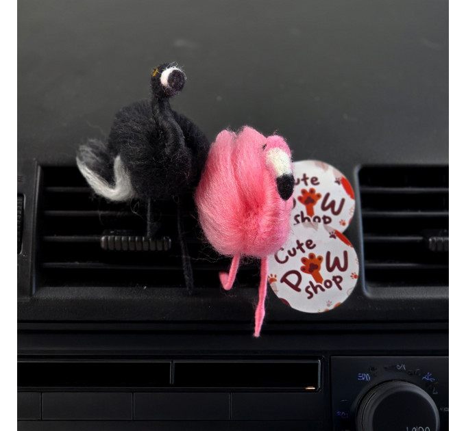 Flamingo Air Vent Clip