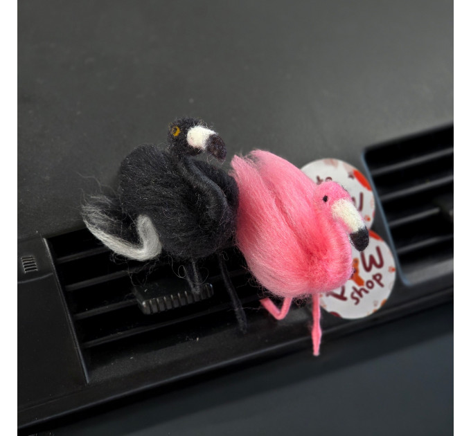 Flamingo Air Vent Clip