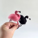 Flamingo Air Vent Clip