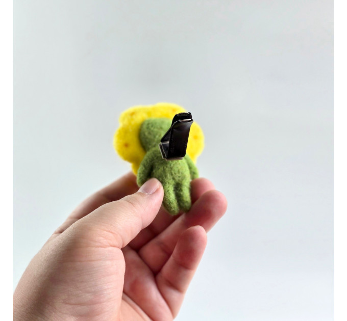 Froggy flower Air Vent Clip