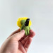 Froggy flower Air Vent Clip