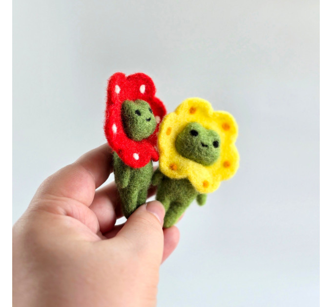 Froggy flower Air Vent Clip