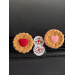 Heart filled cookie air vent clip