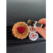 Heart filled cookie air vent clip