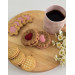 Heart filled cookie air vent clip