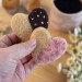 Heart shaped cookie air vent clip