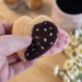 Heart shaped cookie air vent clip