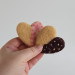Heart shaped cookie air vent clip