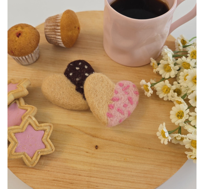 Heart shaped cookie air vent clip