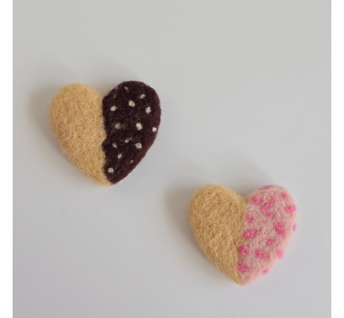 Heart shaped cookie air vent clip