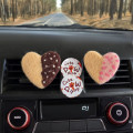 Heart shaped cookie air vent clip