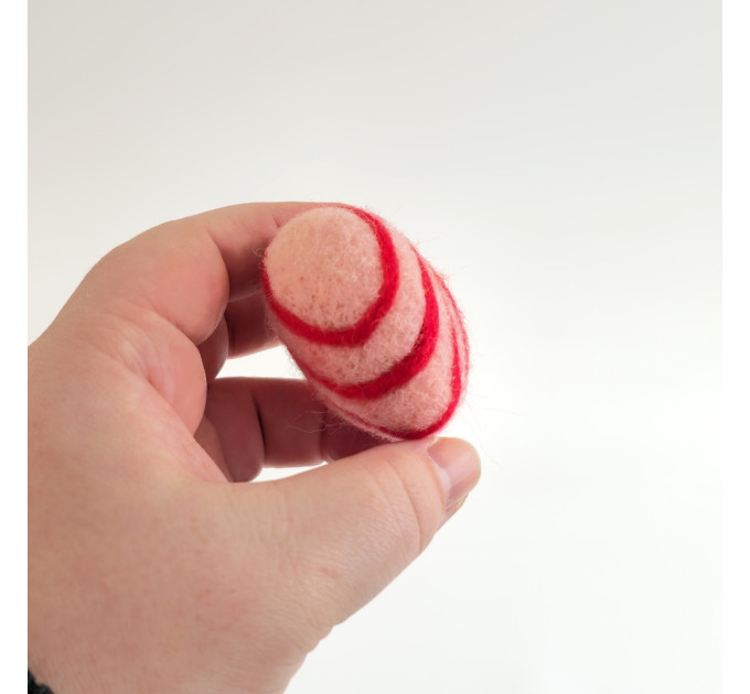 Striped Heart Air Vent Clips