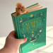 Handmade Felted Yorkie Bookmark with Bow