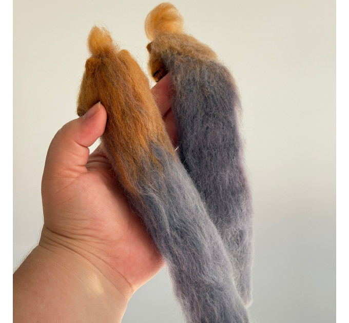 Handmade Felted Yorkie Bookmark with Bow