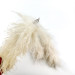 Alpaca Milk Faux Fur Taper LED Candle