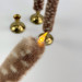 Bambi Deer Spotted Faux Fur Taper LED Candle