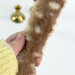 Bambi Deer Spotted Faux Fur Taper LED Candle