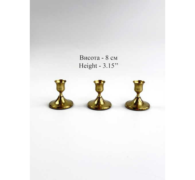 Bambi Deer Spotted Faux Fur Taper LED Candle