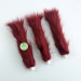 Burgundy Furry LED Taper Candle — Funky