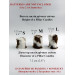 Cow Fluffy Faux Fur Pillar LED Candle