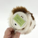Cow Fluffy Faux Fur Pillar LED Candle