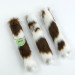 Cow Fluffy Faux Fur Taper LED Candle