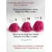 Fuchsia Furry LED Pillar Candle — Funky