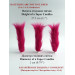 Fuchsia Furry LED Taper Candle — Funky