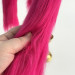 Fuchsia Furry LED Taper Candle — Luxury