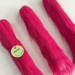 Fuchsia Furry LED Taper Candle — Luxury