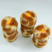 Giraffe Faux Fur Pillar LED Candle