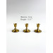 Giraffe Faux Fur Taper LED Candle