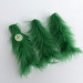 Green Furry LED Taper Candle - Luxury
